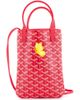 Pre-Owned Goyard Pre-Owned Goyard Poitiers Tote Printed Coated Canvas and Printed Canvas Mini - 1