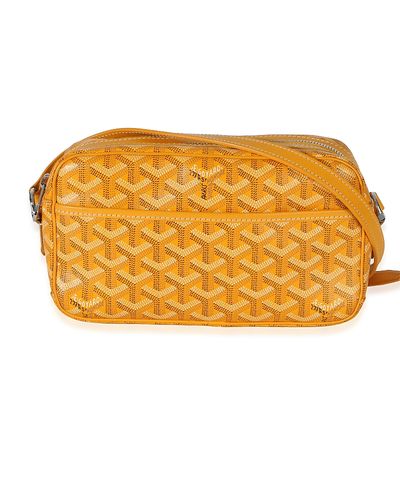 Pre-owned Goyard Pre-Owned Goyard Sac Cap Vert Pm Canvas Handbag