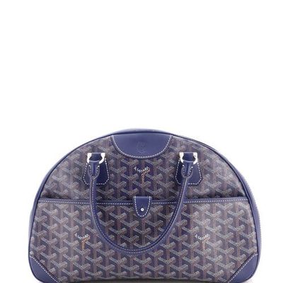 Pre-Owned Goyard Pre-Owned Goyard Saint Jeanne Bag Coated Canvas MM