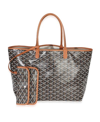 Pre-owned Goyard Pre-Owned Goyard Saint Louis Pm Canvas Handbag