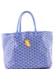 Pre-Owned Goyard Pre-Owned Goyard Saint Louis Reversible Tote Printed Coated Canvas and Printed Canvas PM - 1
