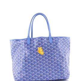 Pre-Owned Goyard Pre-Owned Goyard Saint Louis Reversible Tote Printed Coated Canvas and Printed Canvas PM