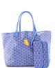 Pre-Owned Goyard Pre-Owned Goyard Saint Louis Reversible Tote Printed Coated Canvas and Printed Canvas PM - 2