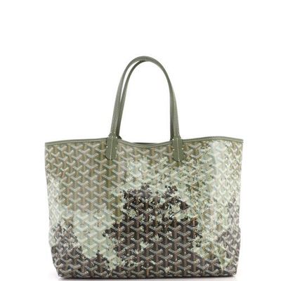 Pre-Owned Goyard Pre-Owned Goyard Saint Louis Tote Limited Edition Canopee Coated Canvas PM