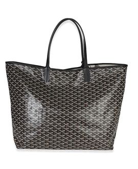 Pre-owned Goyard Pre-Owned Goyard Saint Louis Xxl Canvas Handbag