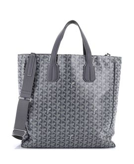 Pre-owned Goyard Pre-Owned Goyard Voltaire Convertible Tote Coated Canvas