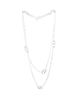 Pre-owned Hermes Pre-Owned HERMES 120 Farandole Long Necklace Sterling Silver, 45 - 2