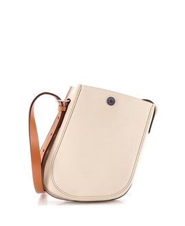 Pre-owned Hermes Pre-Owned HERMES 21 Perspective Cavaliere Bag Togo and Vache Hunter