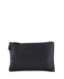 Pre-owned Hermes Pre-Owned HERMES 24 Cabavertige Pouch Leather