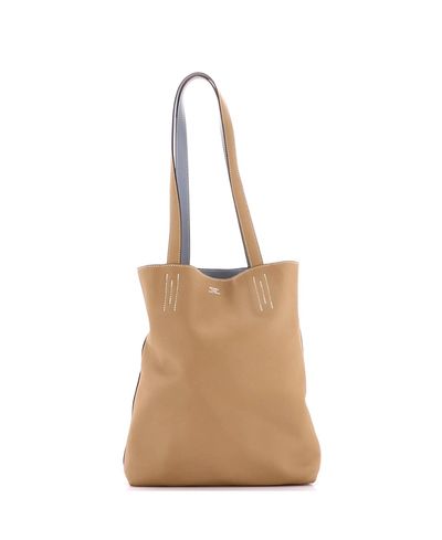 Pre-owned Hermes Pre-Owned HERMES 35 Neo Double Sens Tote Swift