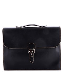 Pre-owned Hermes Pre-Owned HERMES 38 Sac a Depeches Bag Epsom