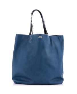 Pre-owned Hermes Pre-Owned HERMES 45 Double Sens Tote Veau Sikkim