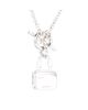 Pre-owned Hermes Pre-Owned HERMES Amulettes Constance Pendant Nm Necklace Sterling Silver, 16 - 3