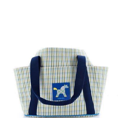Pre-Owned Hermes Pre-Owned Hermes Animaux Nattes Nappy Tote Canvas