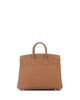 Pre-owned Hermes Pre-Owned HERMES Birkin 25 Handbag Brown Togo with Palladium Hardware - 4