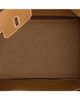 Pre-owned Hermes Pre-Owned HERMES Birkin 25 Handbag Brown Togo with Palladium Hardware - 6