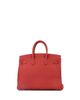 Pre-owned Hermes Pre-Owned HERMES Birkin 25 Handbag Red Togo with Gold Hardware - 4