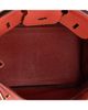 Pre-owned Hermes Pre-Owned HERMES Birkin 25 Handbag Red Togo with Gold Hardware - 6