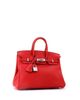 Pre-owned Hermes Pre-Owned HERMES Birkin 25 Swift Leather Palladium Hardware Tote - 2