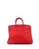 Pre-owned Hermes Pre-Owned HERMES Birkin 25 Swift Leather Palladium Hardware Tote - 3