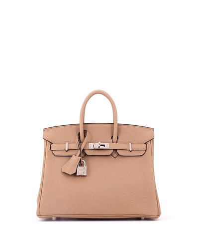 Pre-owned Hermes Pre-Owned HERMES Birkin 25 Togo Leather Satchel