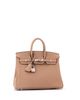 Pre-owned Hermes Pre-Owned HERMES Birkin 25 Togo Leather Satchel - 3