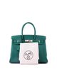 Pre-owned Hermes Pre-Owned HERMES Birkin 30 Epsom Leather Satchel - 2