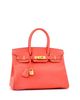 Pre-owned Hermes Pre-Owned HERMES Birkin 30 Epsom Leather Top Handle Bag with Gold Hardware - 2