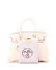 Pre-owned Hermes Pre-Owned HERMES Birkin 30 Handbag Light Clemence with Gold Hardware - 2
