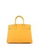 Pre-owned Hermes Pre-Owned HERMES Birkin 30 Handbag Yellow Togo with Gold Hardware - 5