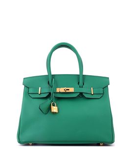Pre-owned Hermes Pre-Owned HERMES Birkin 30 Leather Satchel