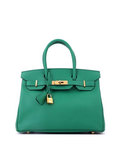 Pre-owned Hermes Pre-Owned HERMES Birkin 30 Leather Satchel