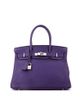 Pre-owned Hermes Pre-Owned HERMES Birkin 30 Togo Leather Palladium Hardware Handbag - 1