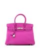 Pre-owned Hermes Pre-Owned HERMES Birkin 30 Togo Leather Palladium Hardware Tote - 1