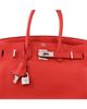 Pre-owned Hermes Pre-Owned HERMES Birkin 30 Togo Leather Palladium Tote - 5