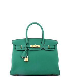 Pre-owned Hermes Pre-Owned HERMES Birkin 30 Togo Leather Tote