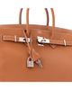 Pre-owned Hermes Pre-Owned HERMES Birkin 35 Handbag Brown Epsom with Palladium Hardware - 6