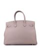 Pre-owned Hermes Pre-Owned HERMES Birkin 35 Handbag Grey Togo with Gold Hardware - 3