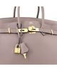 Pre-owned Hermes Pre-Owned HERMES Birkin 35 Handbag Grey Togo with Gold Hardware - 6