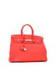 Pre-owned Hermes Pre-Owned HERMES Birkin 35 Leather Palladium Tote - 2