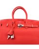 Pre-owned Hermes Pre-Owned HERMES Birkin 35 Leather Palladium Tote - 5