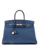 Pre-owned Hermes Pre-Owned HERMES Birkin 35 Togo Leather Gold Hardware Satchel - 1