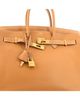 Pre-owned Hermes Pre-Owned HERMES Birkin 35 Togo Leather Gold Tone Hardware Satchel - 6