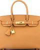 Pre-Owned Hermes Pre-Owned Hermes Birkin Handbag Brown Epsom with Gold Hardware 30  - 1