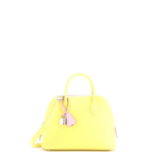 Pre-Owned Hermes Pre-Owned Hermes Bolide 1923 Bag Tricolor Epsom 25