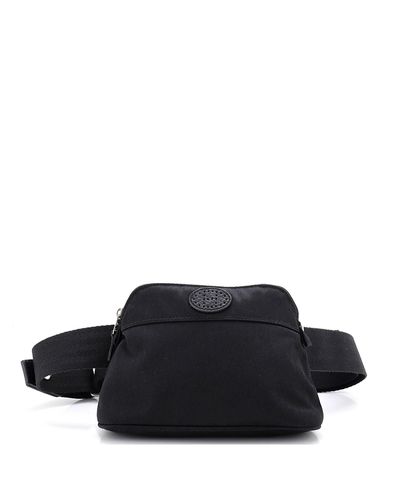 Pre-owned Hermes Pre-Owned HERMES Bolide Mini Canvas & Leather Belt Bag