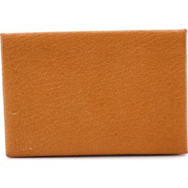 Pre-Owned Hermes Pre-Owned Hermes Calvi Card Holder Verso Chevre Mysore