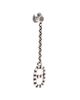 Pre-owned Hermes Pre-Owned HERMES Chaine d'Ancre Alea Ii Dangle Earrings Sterling Silver - 2