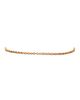Pre-owned Hermes Pre-Owned HERMES Clou de Forge Chain Bracelet 18K Rose Gold with Pave Diamonds - 3