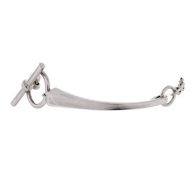 Pre-Owned Hermes Pre-Owned Hermes Clou de Forge Chain Bracelet Sterling Silver